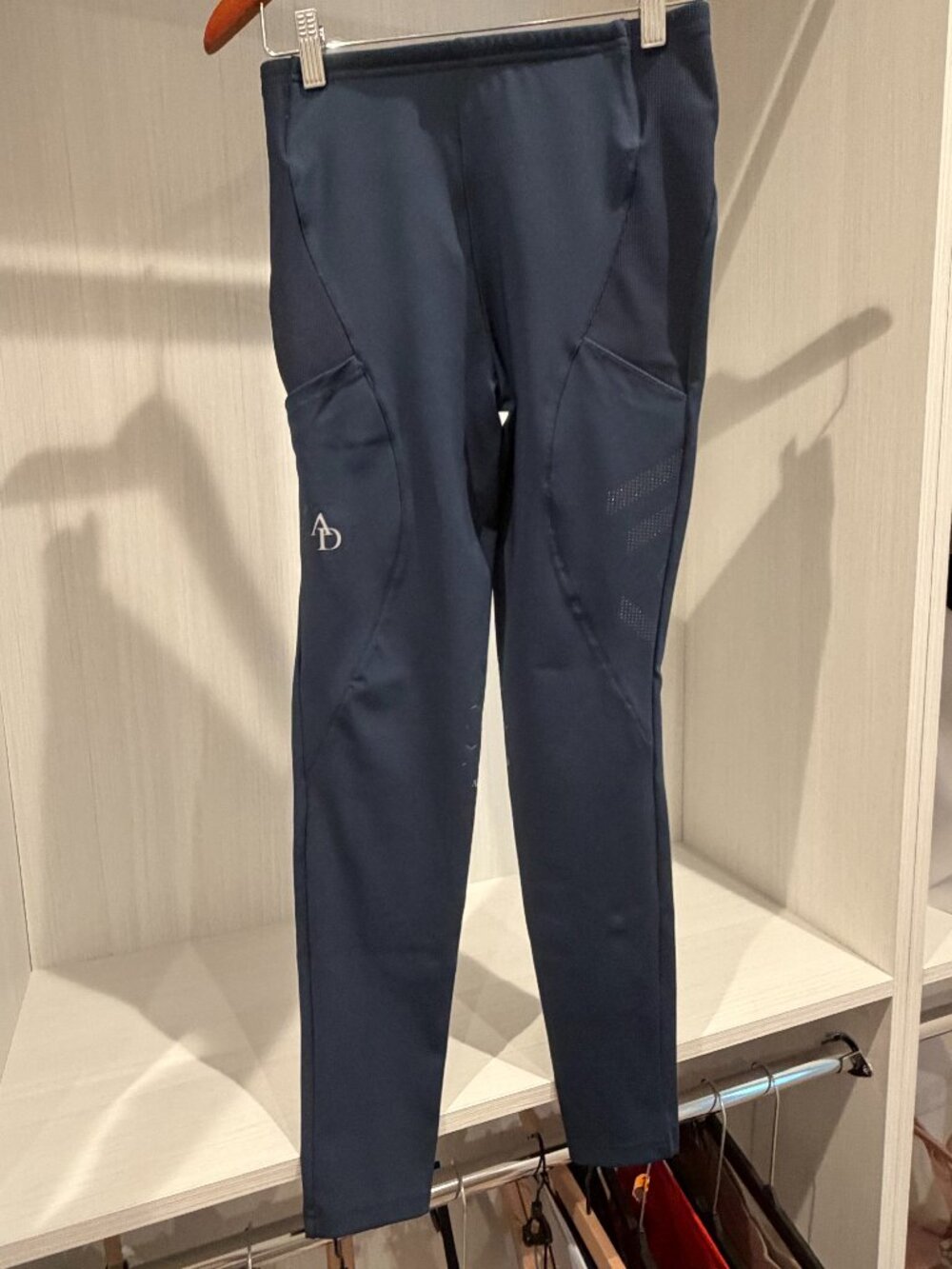 Aztec Diamond Navy Core Riding Leggings  Size S